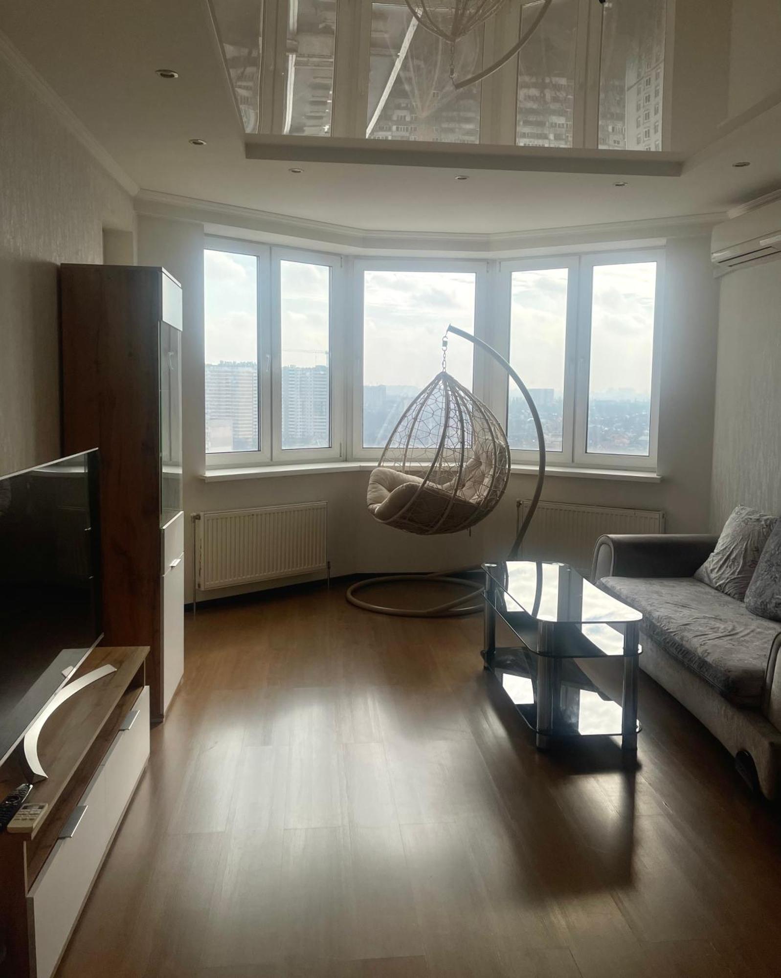 View Apartments, 22 Floor With 2 Rooms كييف المظهر الخارجي الصورة